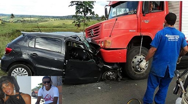 As v&iacute;timas fatais foram George Guatama Oliveira Silva, de 27 anos e Perolina Borges de Jesus, de 45 anos, residentes em Porto Seguro