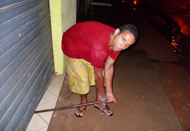 Renildo foi preso em flagrante pelos policiais Paulo Henrique e Pacheco