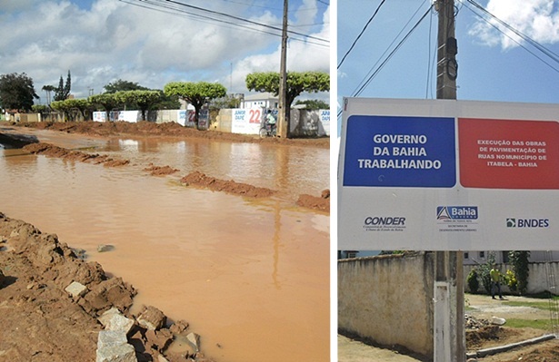 A obra de cal&ccedil;amento das ruas do entorno da pra&ccedil;a do f&oacute;rum caminham a passos lentos e causando in&uacute;meros transtornos a moradores pr&oacute;ximos e a que passa pelo local