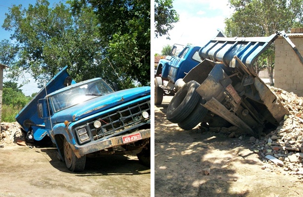 Por pouco o acidente n&atilde;o foi mais grave