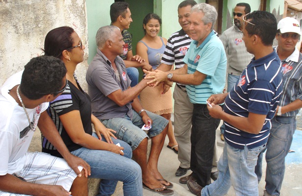 A caravana do 12 foi bem recebida em todos os lugares por onde passou