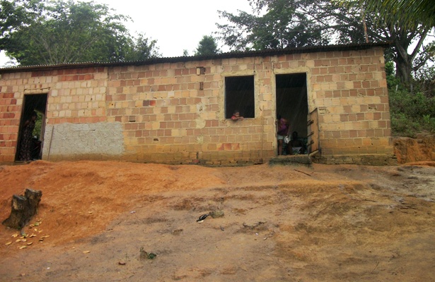 Casa onde morava dona Zilene