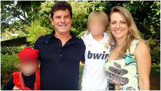 Procuradora federal Ana Alice Moreira de Melo, ao lado do marido Djalma Brugnara Veloso, que era o principal suspeito do crime