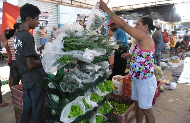 Os consumidores puderam levar para casa alimentos saud&aacute;veis e de qualidade