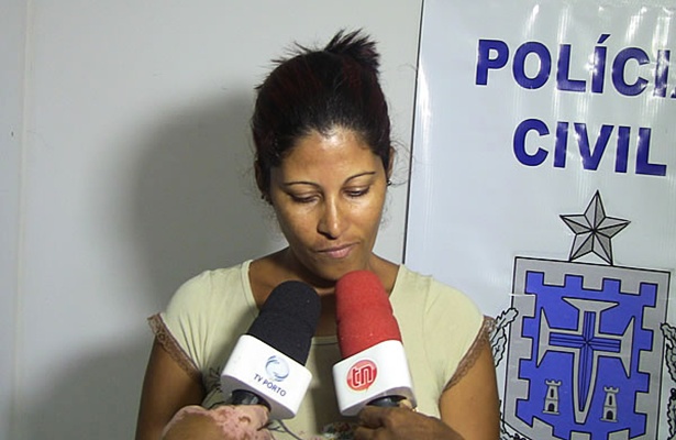 Gildecy foi presa em flagrante com toda a droga e acabou sendo indiciada por tr&aacute;fico de entorpecentes