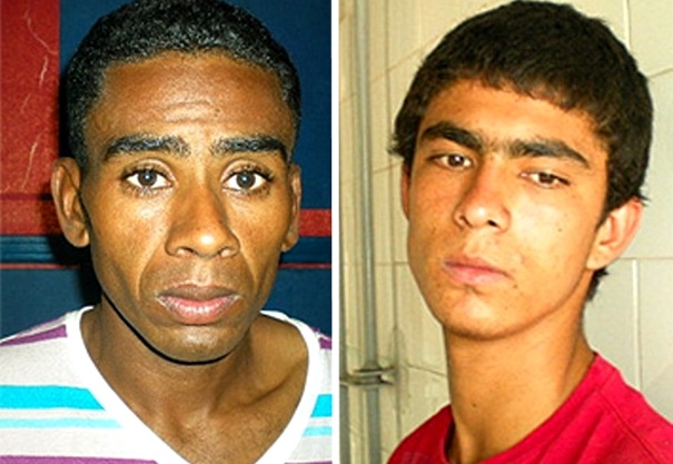 Zenilton Silva Costa, 35 anos, pai do menino, e Uilton Jesus Santos, 18 anos, assassino confesso.
