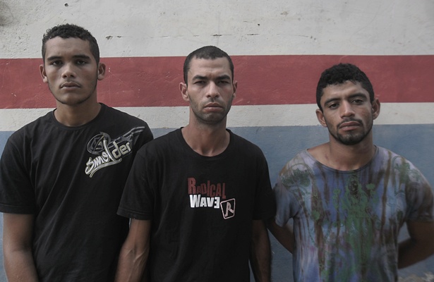 Os jovens foram presos em flagrante