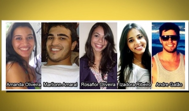 Os corpos dos jovens foram localizados ap&oacute;s quatro dias de buscas (Foto: Reprodu&ccedil;&atilde;o/TV Gazeta) 