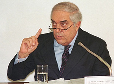 Nicolau dos Santos Neto durante depoimento no Senado