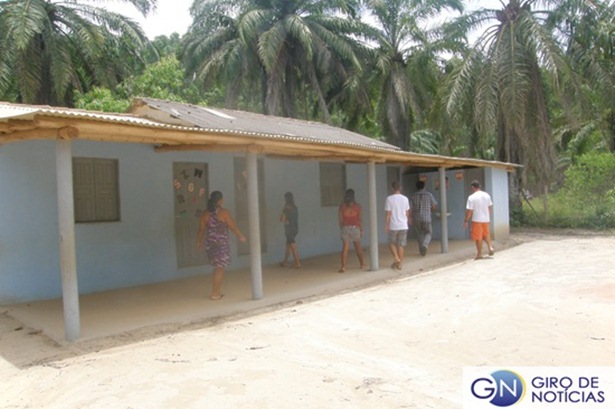 Escola Lindo P&aacute;ssaros, na regi&atilde;o da Santa Rita