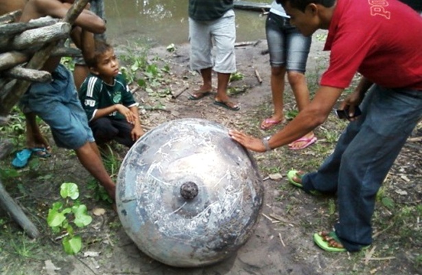 A esfera que caiu na pequena cidade de Anapurus