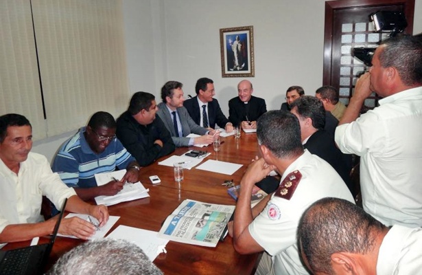 Reuni&atilde;o ocorrida na manh&atilde; desta segunda-feira.