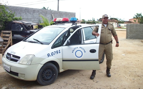 O Policial Militar Ant&ocirc;nio Carvalho efetuou a pris&atilde;o dos elementos.
