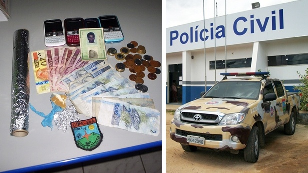 A Caema chegou ao casal ap&oacute;s informa&ccedil;&otilde;es an&ocirc;nimas