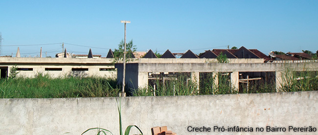 Foto, Creche Pr�-inf�ncia no Bairro Pereir�o