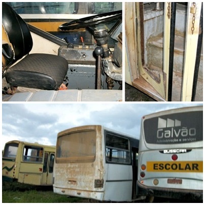 �nibus em estado prec�rio,caindo os peda�os (GEST�O PASSADA)