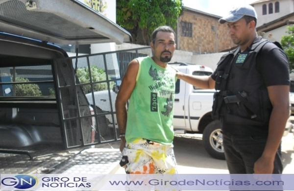 sendo preso em Dezembro de 2012 em Itabela.